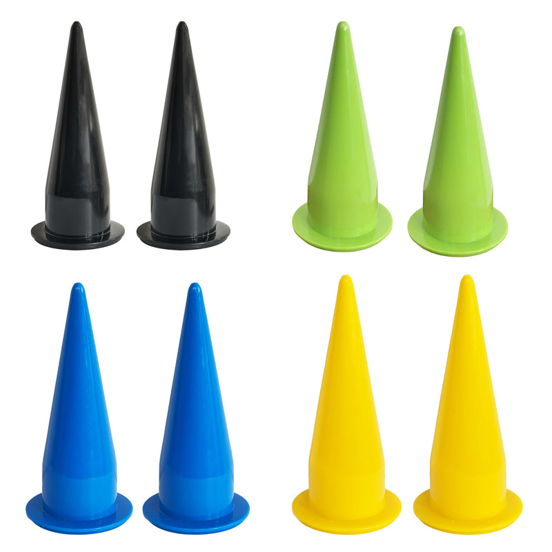 Plastic Caulk Nozzle Set, 8 PCS, 4 Colors