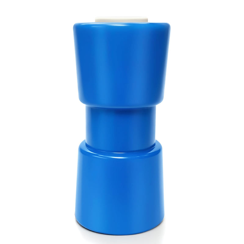 Heavy Duty Boat Trailer Keel Roller,8/10/12 Inch PU Blue Marine Roller Replacement for Boat Trailers 8inch