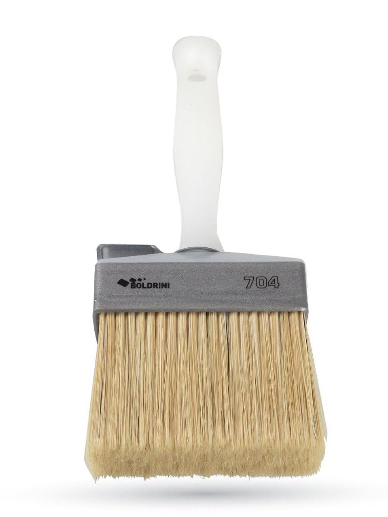 Meoded Lime Wash Brush – Professional Crosshatch Brush for Limewash & Mineral Paints, Natural Bristle Blend 30x100