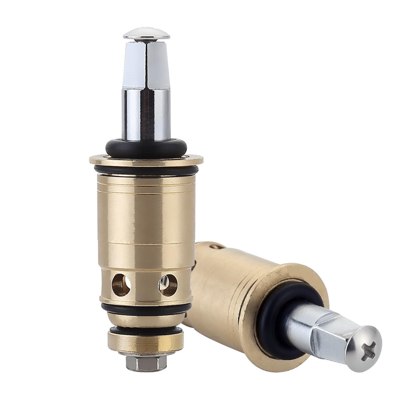 Compatible with Chicago 1-099XTJKABNF & 1-100XTJKABNF Quadruple-Compression Hot/Cold Water Core, Compatible with Chicago Faucet Cartridge, Bath & Kitchen Faucet Replacement