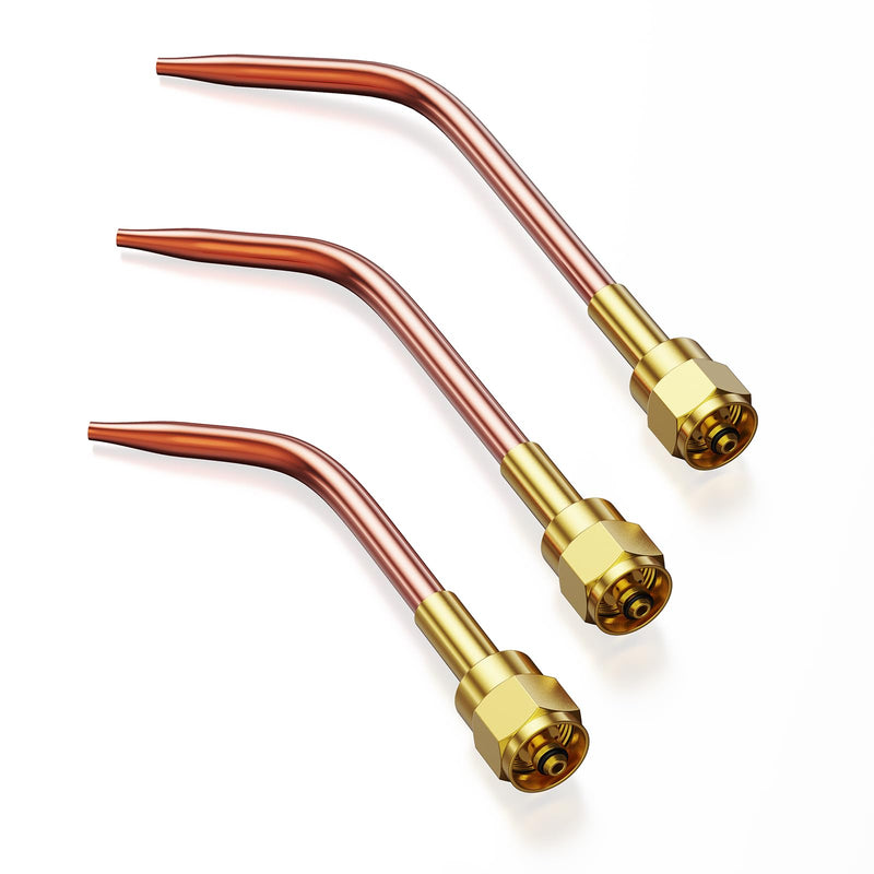 ARCCAPTAIN Oxy Acetylene Welding Nozzle W-1 Series Replacement for Victor 100 Series, Size 1-3