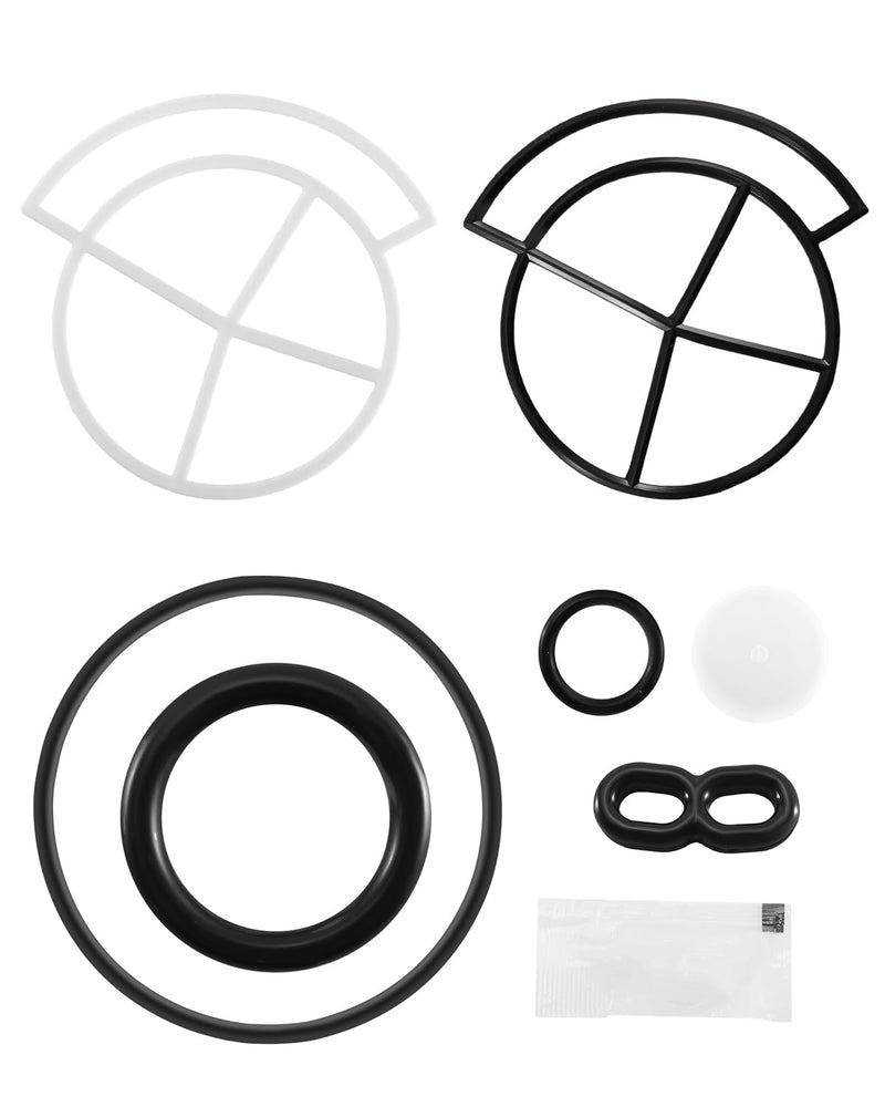 7185487 Water Softener Seal Kit Fit for 1" Whirlpool GE Sears Kenmore Morton North Star, Water Softeners Rotor Disk Repair Kit Replace WS35X10020