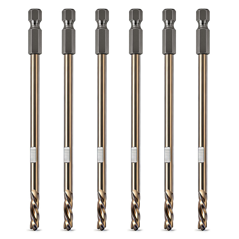 6 Pack CBB Replacement Cutter Bit Fit for HC1/HC2 Model, Specially Designed for Drilling Holes in Various Metal Sheets, High Carbon Steel, High Hardness