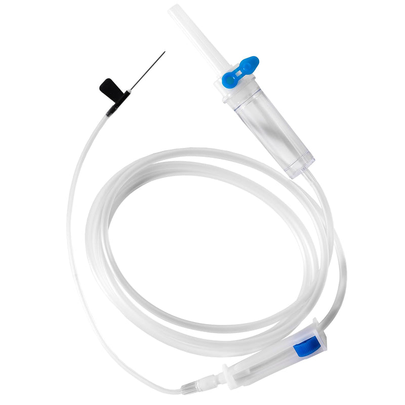 IV Extension Set, I.V Tubing, Tomes With 22G*0.7, 70-Inch Sterile Individual Packaging, Suitable For Laboratory And Veterinary Use, For Safe And Accurate Delivery Of Fluids (25） 25