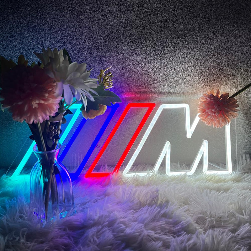 Car Neon Sign Dimmable LED Light for Garage, Bedroom, Playroom, Car Repair Shop, Wall Decor, 15.7x5.9 Inch