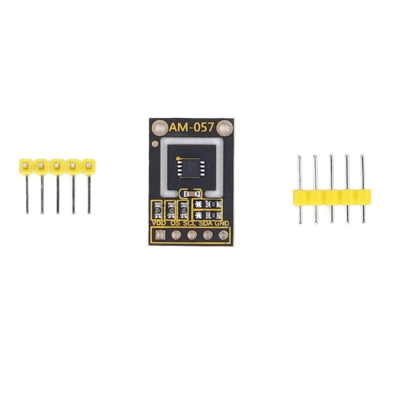 MAX30205 Temperature Sensor Module - 2.7‑3.3V High Accuracy 0.1°C I2C Interface for Body Temperature Monitoring and Wearable Health Devices