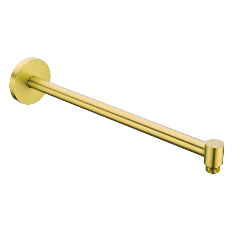 Shower Arm,16 Inch Rain Shower Head Extension Extender,With Flange and Teflon Tape,Made of Thicken Stainless Steel for Bathroom Rainfall Shower,Champagne Bronze,SE-91088-16CB Champagne Bronze(91088)