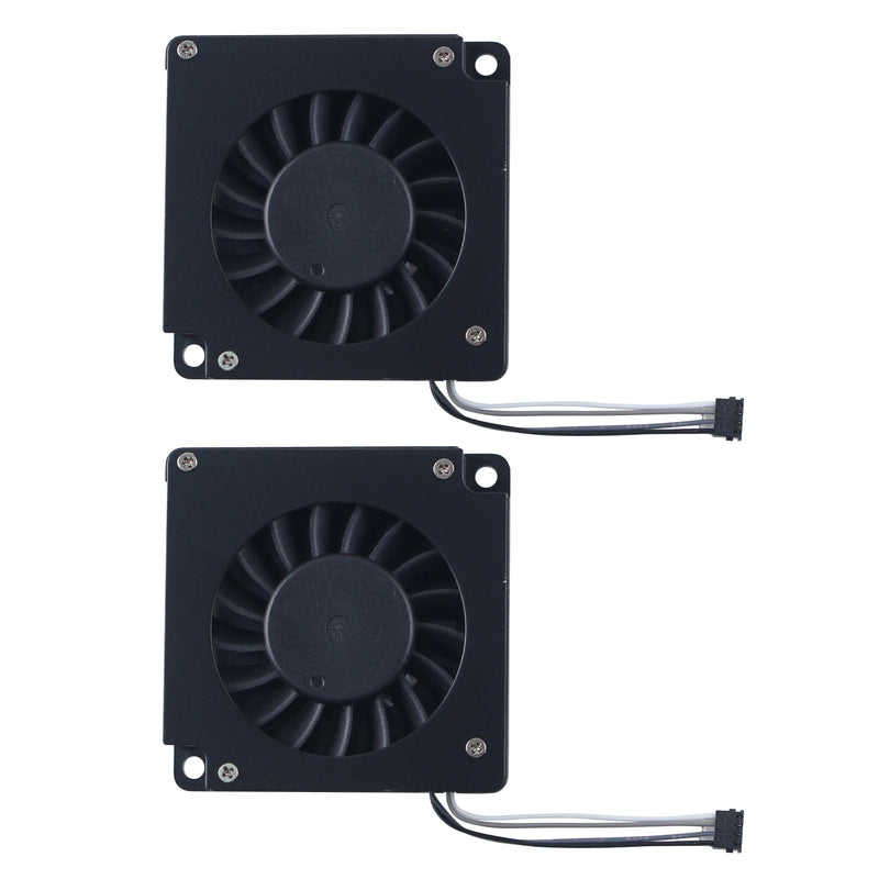 Hotend Cooling 4510 Fan Replacement(2Pcs) for BambuLab H2D: 45x45x10mm Dual Bearing Heat Sink Blower to Prevent Hot End Extruder Overheating 3D Printer Accessories