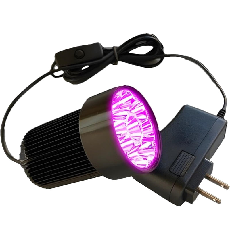 UV Light 365nm/395nm/405nm UV Curing Light for Crystal Glue Resin Ink Paint LCD Screen UV Curing Lamp(395nm) 395nm