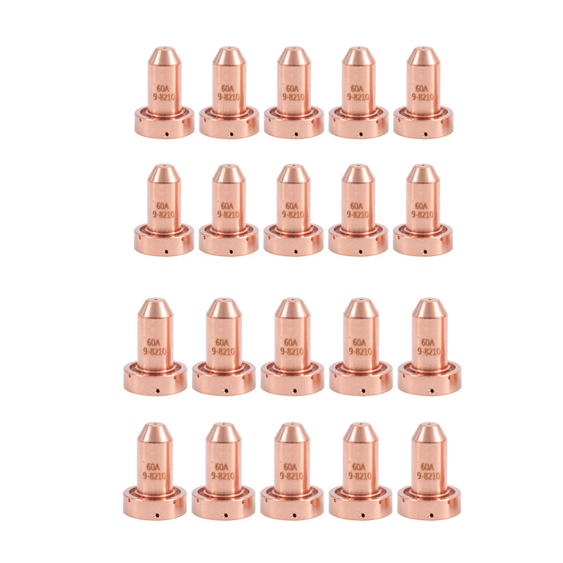 20Pcs 9-8210 Nozzle Tip Fit for Thermal Dynamics SL60/SL100 Torch | Plasma Cutting Consumables