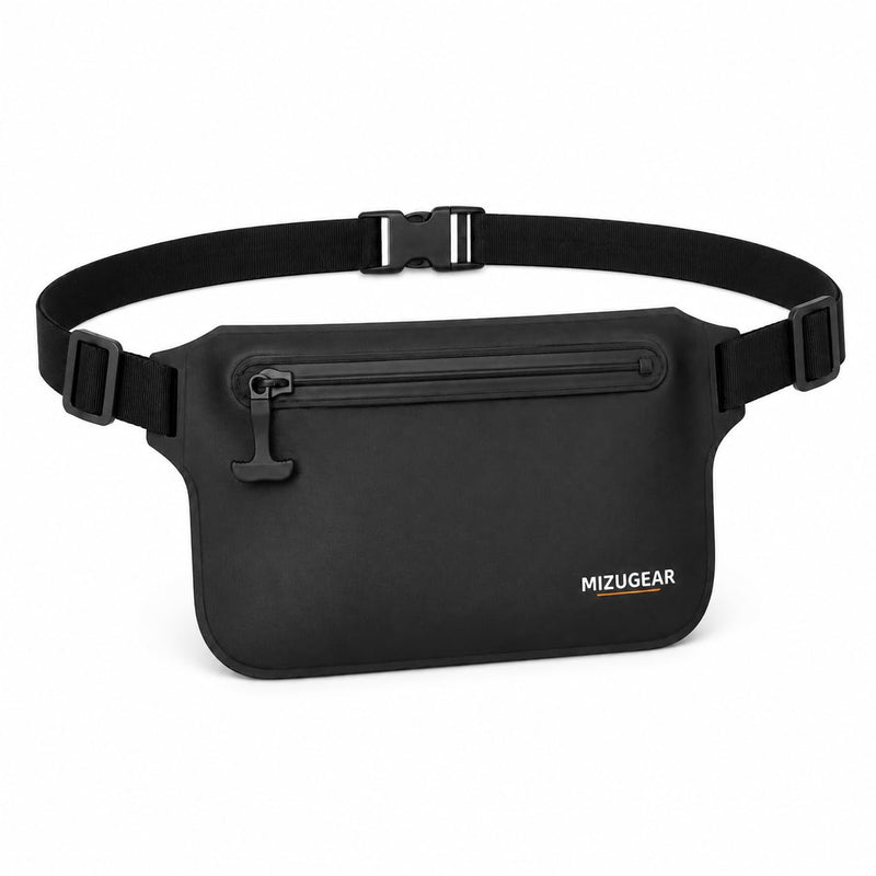 Waterproof Fanny Pack – Submersible Waist Bag for Swimming, Snorkeling, SUP & Beach | Keeps Phone & Keys Dry | Fits Waists Up to 32"