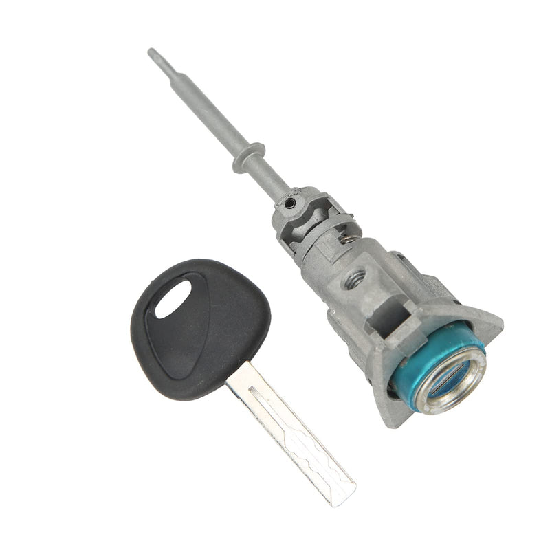 Door Lock Cylinder, Ignition Switch Lock Cylinder, Ignition Lock Cylinder with Key Driver Side Zinc Alloy Replacement Part Compatible with Tucson Ix35 2005‑2017