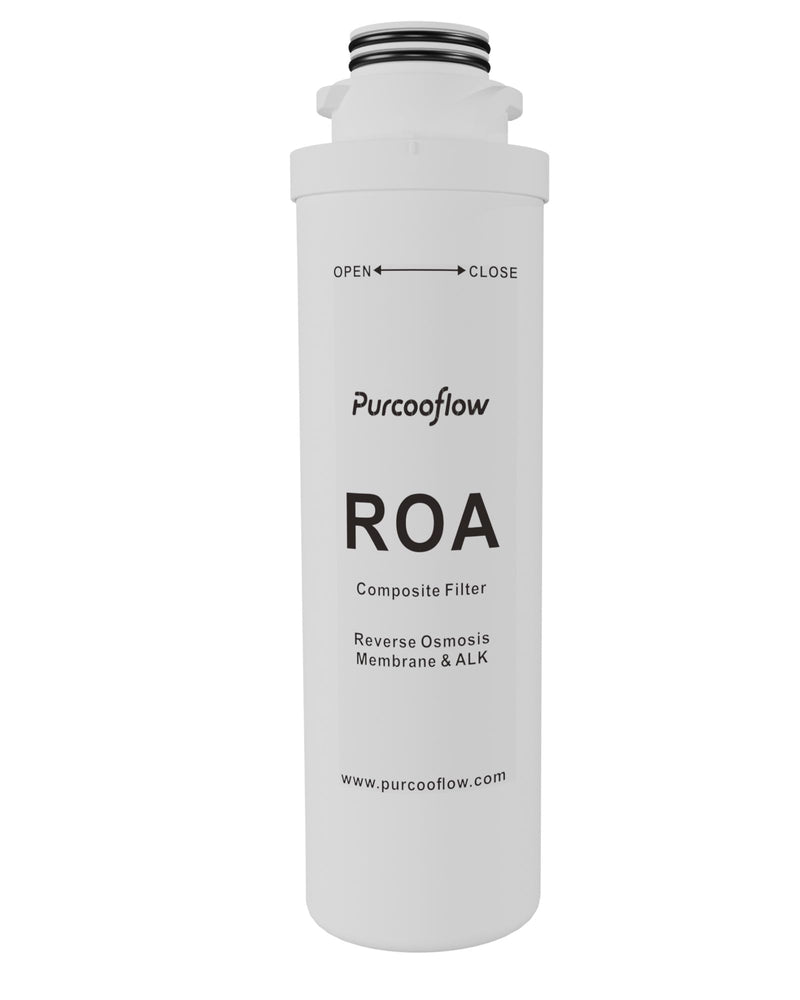 P3A-ROA Replacement Filter, RO Membrane & Alkaline Mineralization Cartridge, Fits P3/P3A Series Countertop RO Systems, 6-Month Replacement Cartridge, Adds Back Essential Minerals P3A-ROA