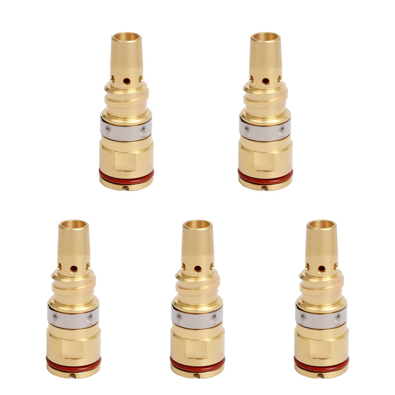 5Pcs D-MA250 Gas Diffusers for Bernard (Miller) AccuLock S MDX-250 Torch | Fit N-A5800C Nozzle, MIG Welding Consumables D-MA250-5pk