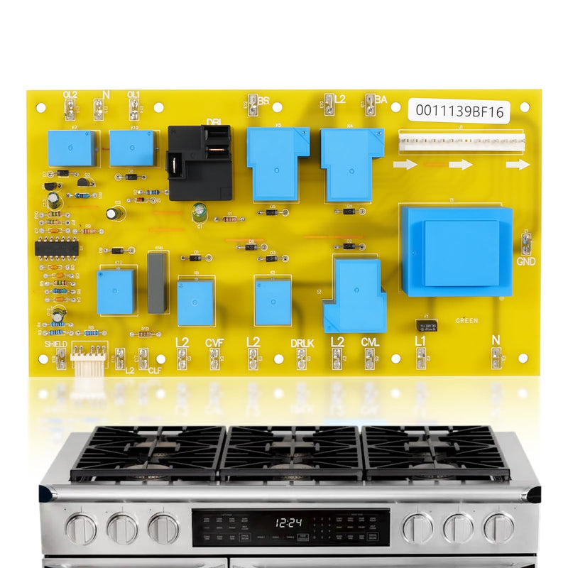 New 92029 Relay Board, Fit for Dacor Range Oven Stove Control Board - Replace DE81-08448A DE81-05673A 62439 82993 PCB PCB Relay Board