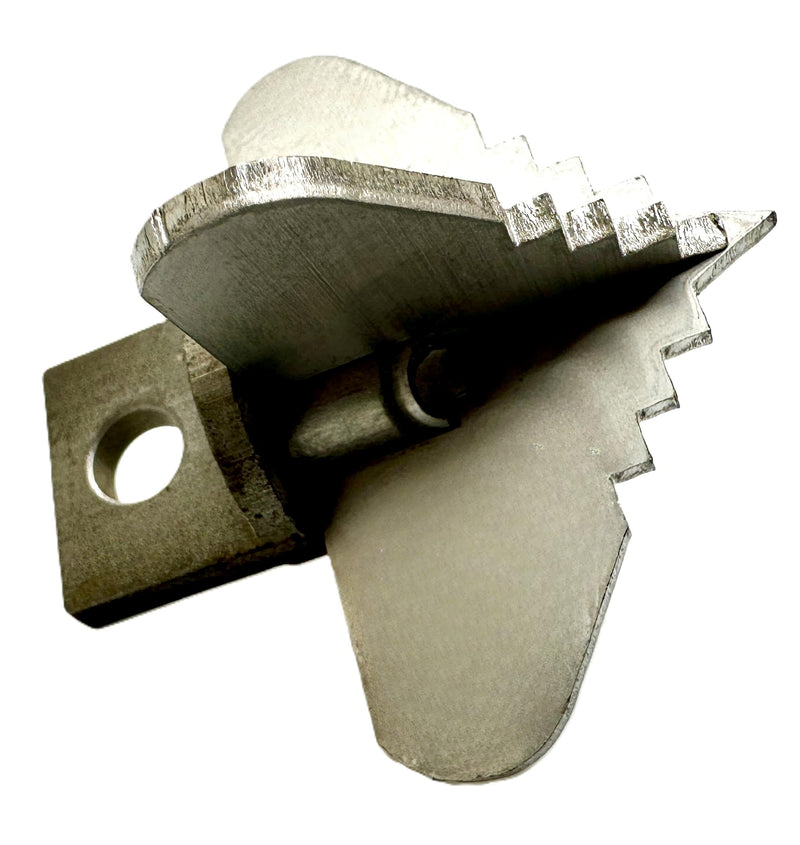 2-1/2” Spear 4 Flute Flow Fixer Drain Cleaner Plumbing Snake Cutter Head for 3” – 4” Pipes, Clears & Scrapes Inner Walls, Fits 3/8” 1/2" or 9/16” Cables, Commercial & Residential Use 2-1/2" Four Flute (for 3" - 4" pipes)