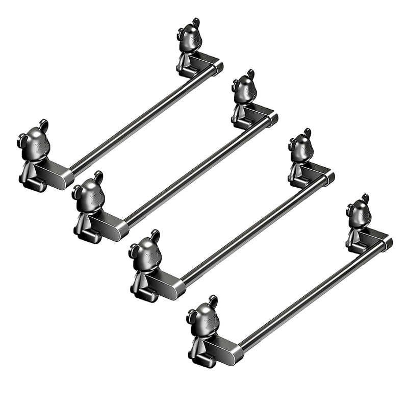 Towel Bar for Bathroom,15.7 Inch 4-Pack Towel Racks for Bathroom Wall Mounted,Towel Holder for Bathroom Accessories, Home Decor, Apparment Essentials