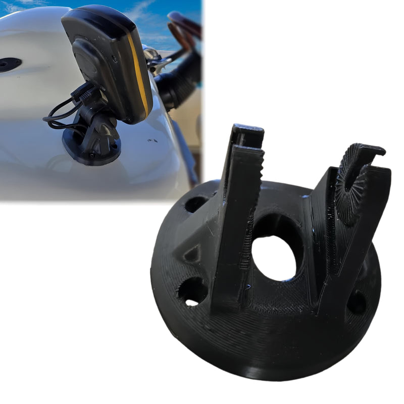 Replacement Bracket Compatible with Humminbird Piranhamax Fish Finder, Enhanced Fish Finder Bracket, Adjustable Position, Suitable for Marine Electronics
