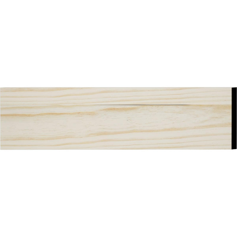 Americraft S4S Flat Trim Moulding, Solid Wood, 7 1/4"H x 3/4"P x 96"L, Stain Grade Pine