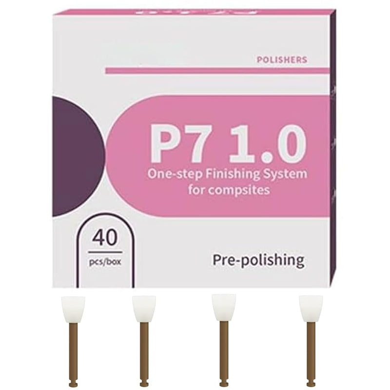 Dental Composite Polishing Disc 1-Step System CA 2.35mm Cup Shape P7 | Dentistry Finishing Polisher Lab Tools for Whitening, medical students and clinics