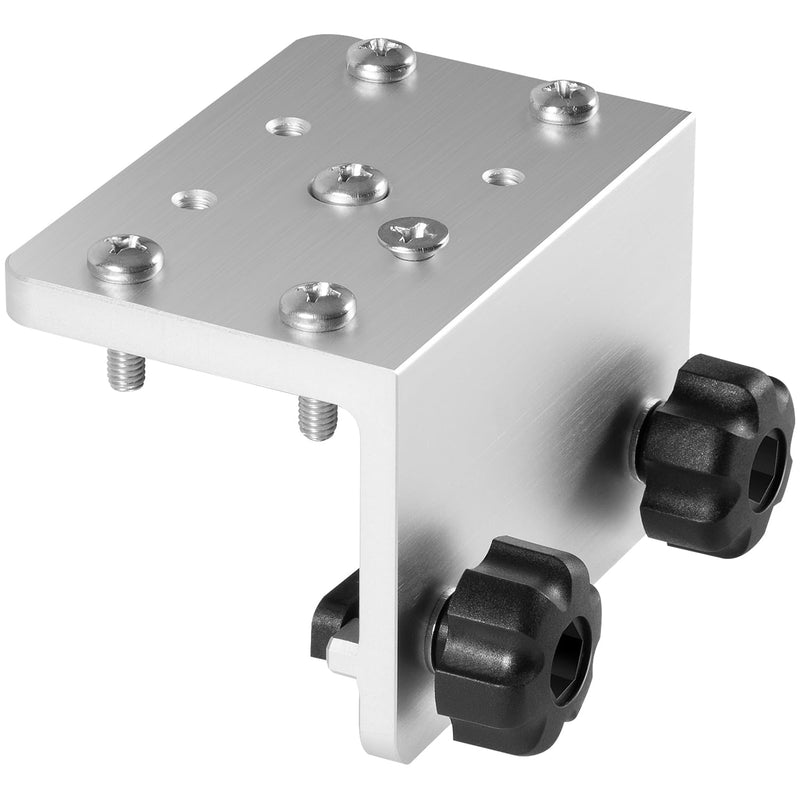 Boat Track Mount Base, 90° Aluminum Bracket for Fishing Rod Holders, Downriggers, Cup Holders & Fish Finder Mounts, Compatible with Lund, Ranger and Lowe Boats