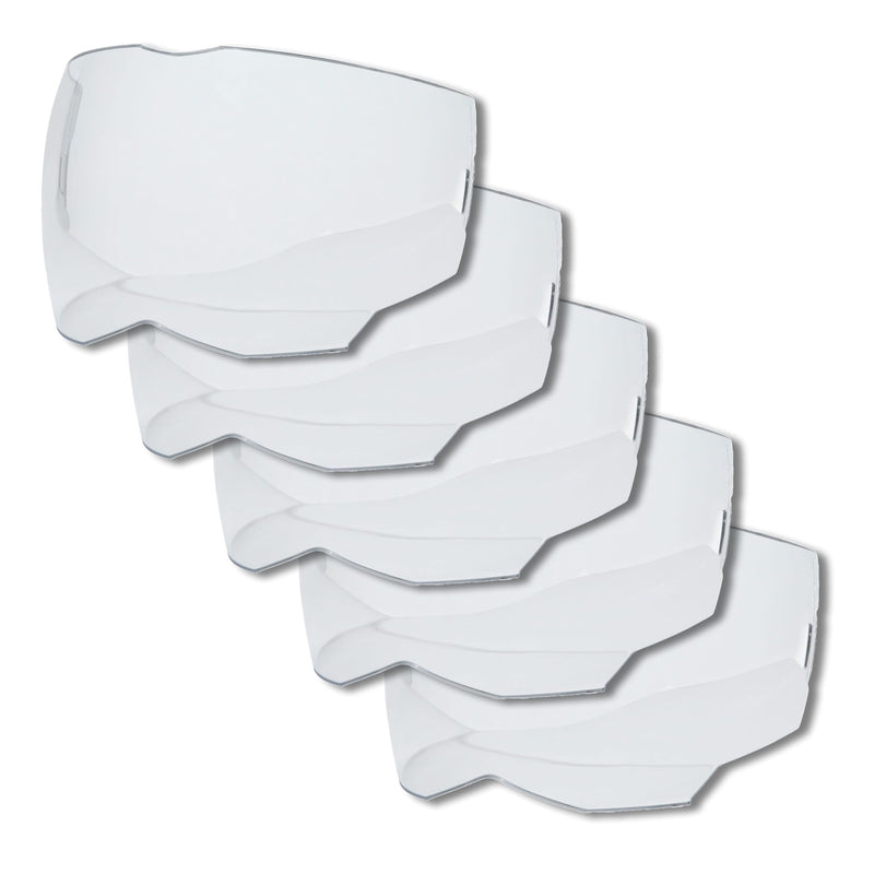 Klein Tools KWHOSHIELD Welding Helmet Outer Shield, 5-Pack, Clear Outer Shield, Welding Helmet Accessories Outer Shield Replacement