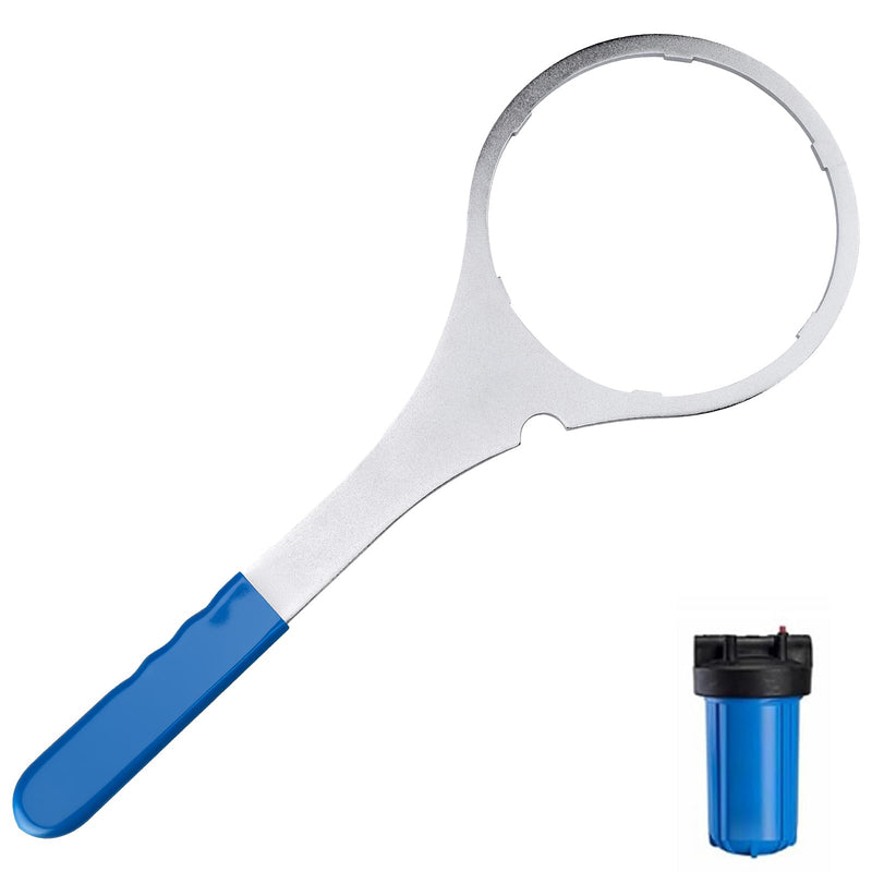 Xastro SW-4-SS-8 Heavy Duty Metal Water Filter Wrench – 6" ID Whole House Water Filter Wrench Replaces SW-4 & Pentek 144368 Plastic Wrench, Compatible with American Plumber W2010-PR, 152017, 152022