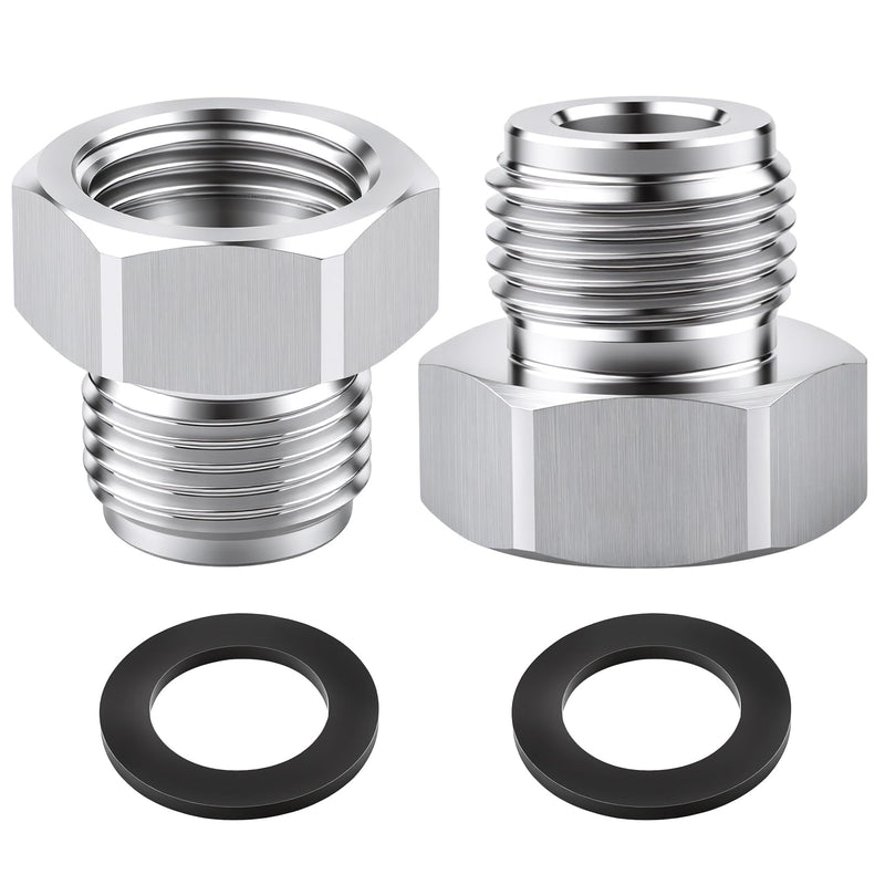 TTHP3141 1/2" Adapter compatible with Toto Washlet C5,SW583,S350E,K300,550e,SW3345,SW3036 and others, Universal Skirted Toilet (2-PACK) 2-PACK