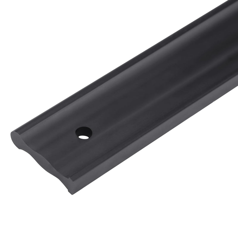 Anodized Aluminum Straight Edge Tool, 17.5in Metal Ruler for Checking Straightness on Surface Tops & Machinery, Precision Measuring Instrument for Marking, Scribing and Woodworking