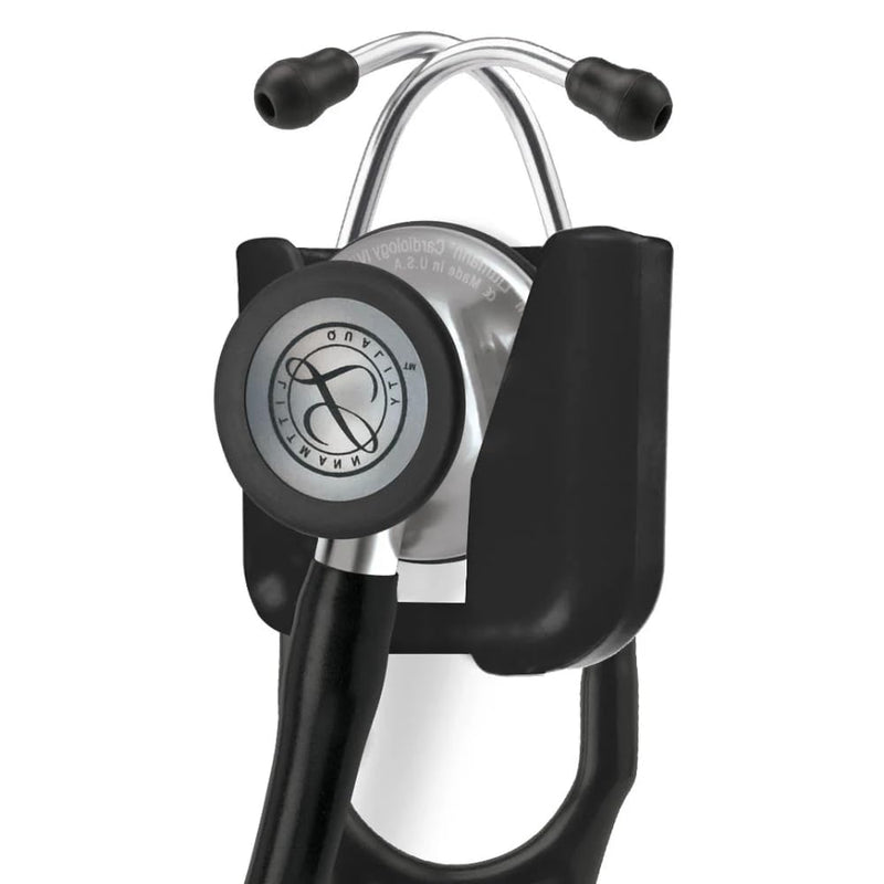 Lightweight Hip Clip Stethoscope Holster – Secure Belt-Mounted Holder for Nurses, Doctors & Medical Professionals – Durable Black Stethoscope Clip Case