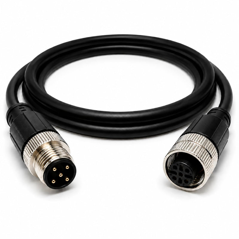 Metal Shield NMEA 2000 Marine Network Cable – Heavy Duty IP67 Waterproof N2K Backbone, Drop or Extension Cable Compatible with Garmin, Lowrance, Simrad, B&G & Navico Networks (3.3ft（1m）) 3.3ft（1m）