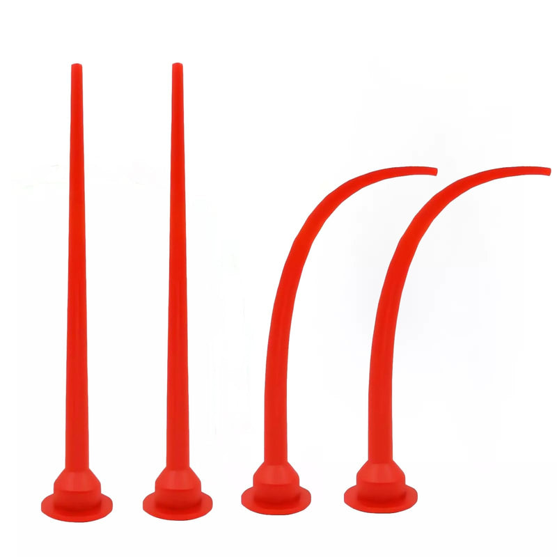 4PCS Extra Long & Slim Caulking Nozzles for Sausage Gun