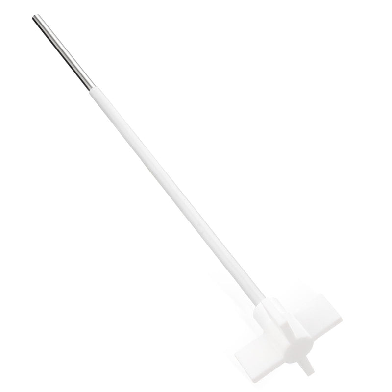4-Blade Straight Stirring Rod, PTFE Coated Stainless Steel Impeller for Overhead Stirrer, Laboratory Mixing