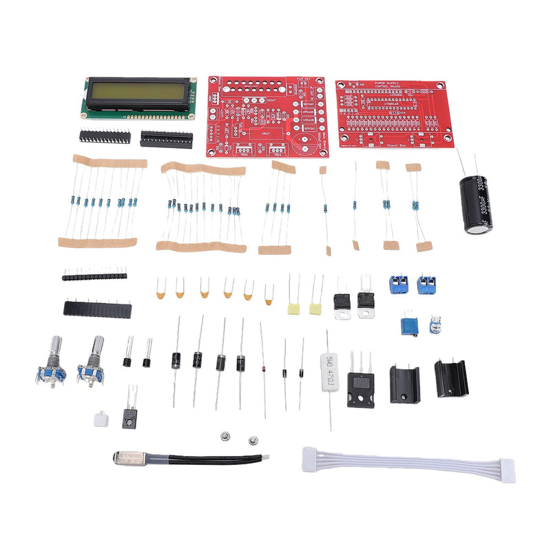 Adjustable DC Regulated Power Supply DIY Kit, 0.01 to 2A Output Current LCD Display with Short Circuit Protection, for Industrial Automotive Home Electronics