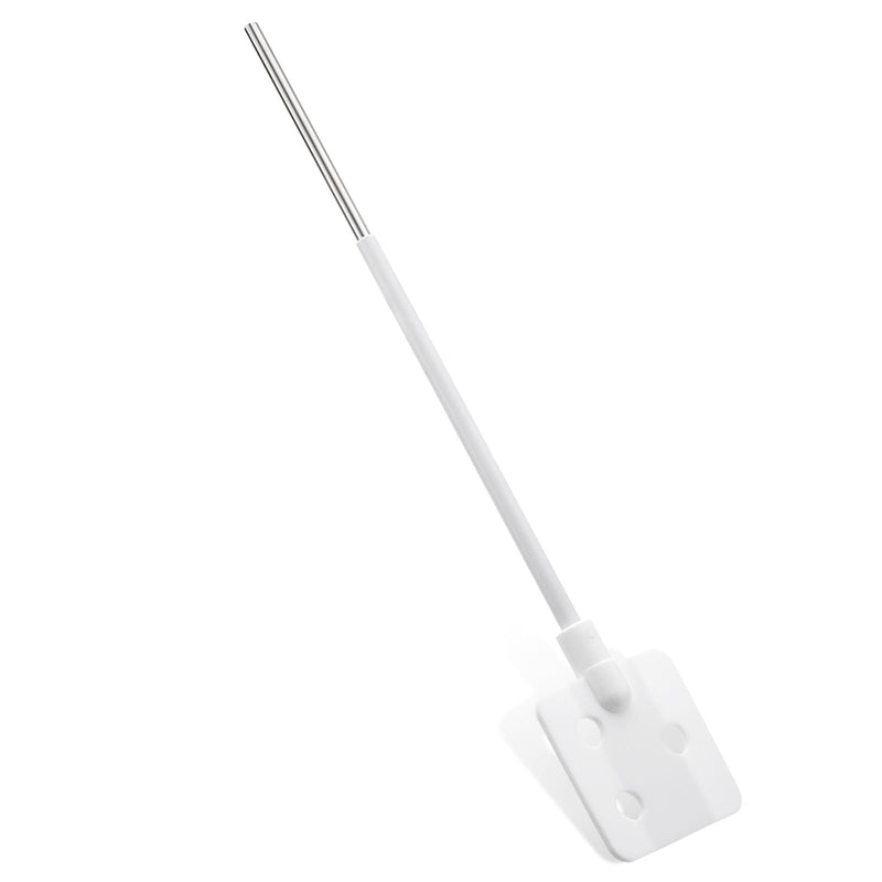 3-Hole Flat Stirring Paddle Blade, 350mm PTFE Overhead Stirrer Shaft for Lab Mixers
