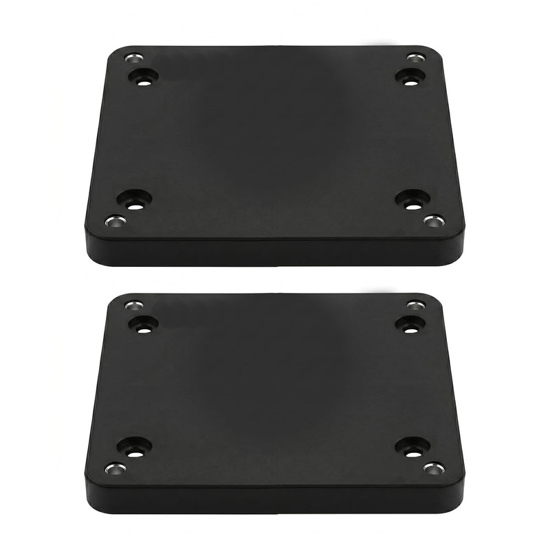 2 pcs 1036 Mounting Plate:Compatible with Scotty 1026 Swivel Mount, 2606 and 2612 Pedestal Risers,Mounting Plate Only,for No. 1026 Swivel Mount 2