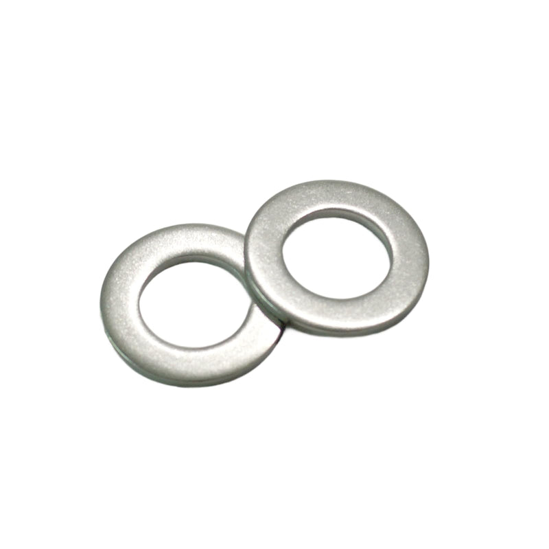 1-1/8" x 2-1/4" (OD) Flat Washers (16pcs), 304 Stainless Steel (18-8), SAE Standard Size, Hardware, ASME B18.22.1 1-1/8"