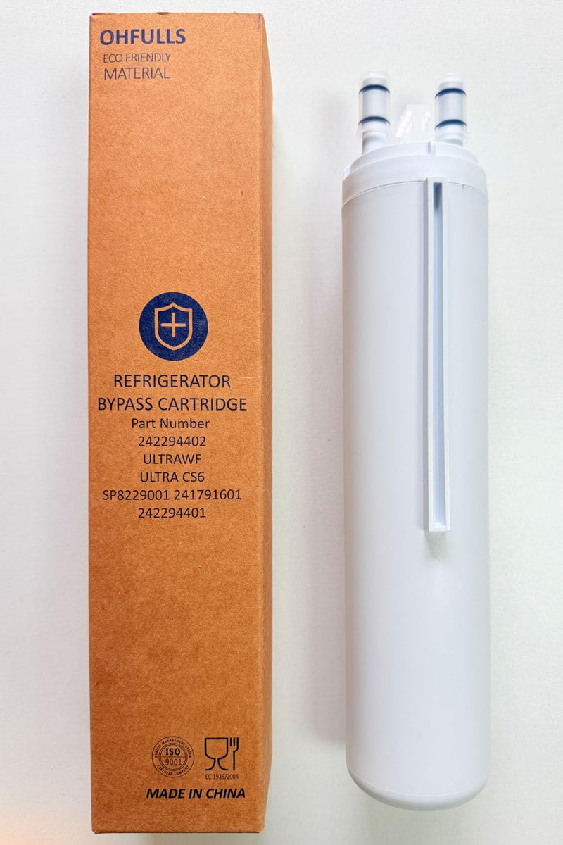 Water Filter Bypass Plug, Replacement for Frigidaire Part 242294402, 1-Pack