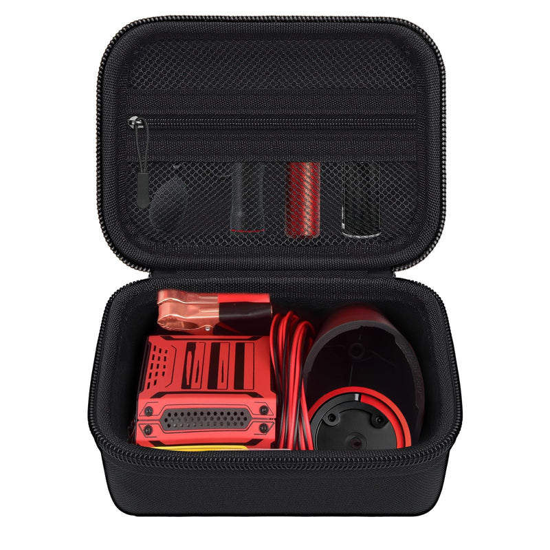 Case for AutoLine Pro Automotive Smoke Machine EVAP Vacuum Leak Tester, Diagnostic Tool Storage Bag, Drop-Proof Dust-Proof with Mesh-Black(CASE ONLY) Black