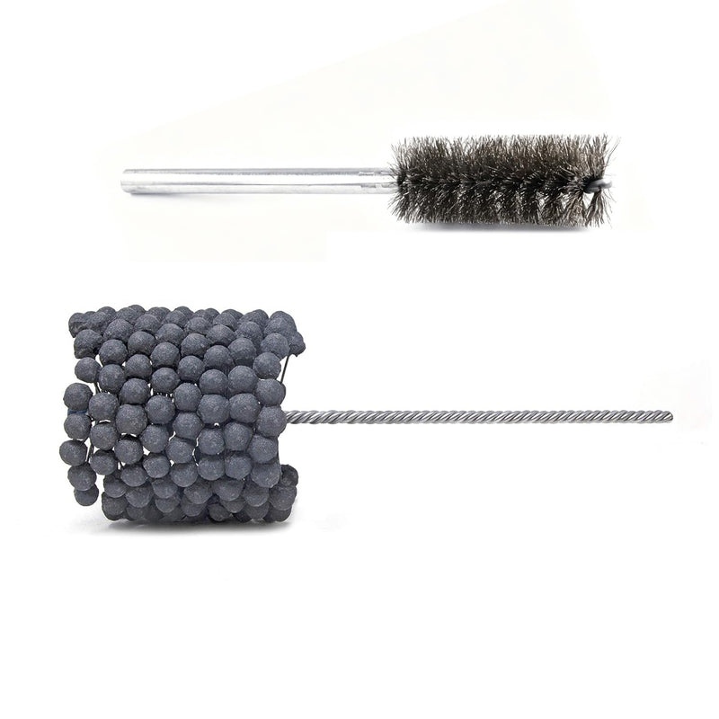 Silicon Carbide Cylinder Honing Ball Hone Brush, 4.125" Diameter, 240 Grit, for Engine and Brake Cylinders, 304 Stainless Steel Wire Cylinder Honing Ball Brushes Included