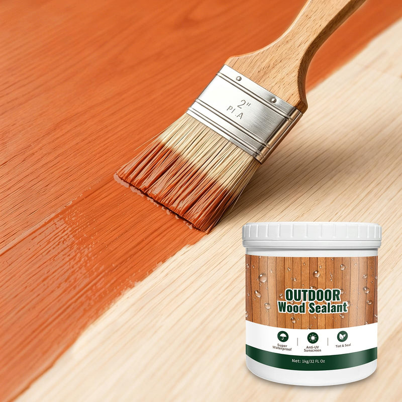 Polyurethane Wood Stain and Sealer in One - 32 oz & Natural Cedar 32 fl.oz