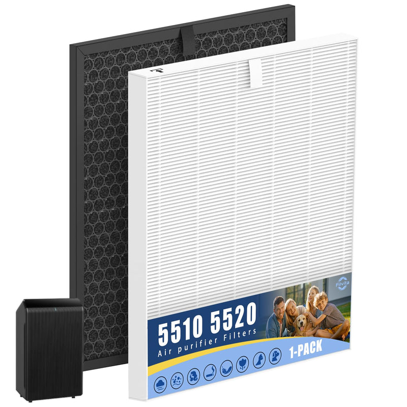 5510 5520 5530 Replacement Filter Q For Winix 5510 Air Purifier (1Set) 5510/5520 - 1+1