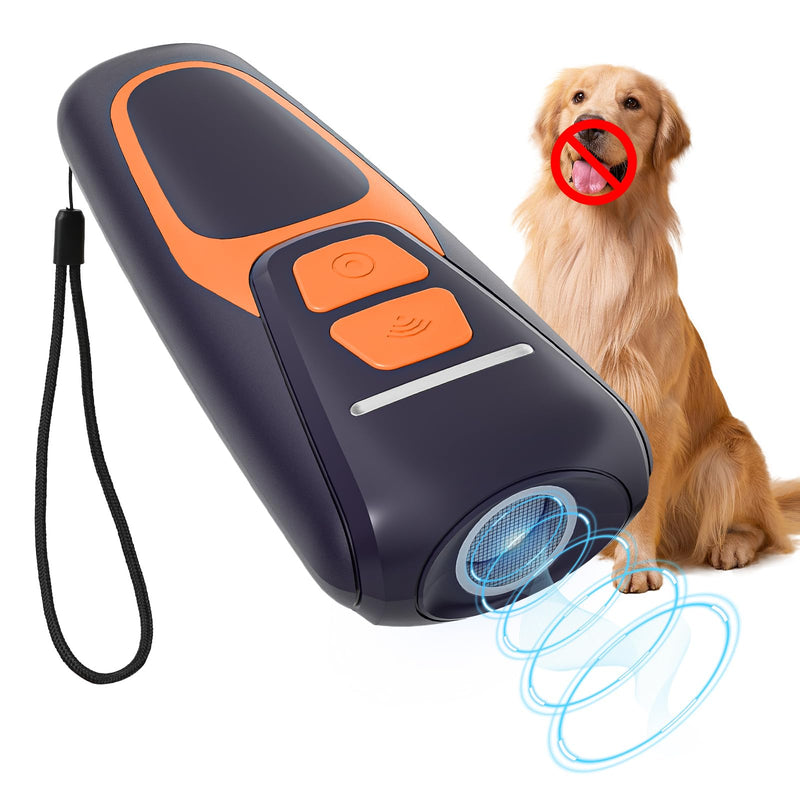 Dog Bark Deterrent Devices, Rechargeable Battery Ultrasonic Anti Barking Device for Dogs, Battery