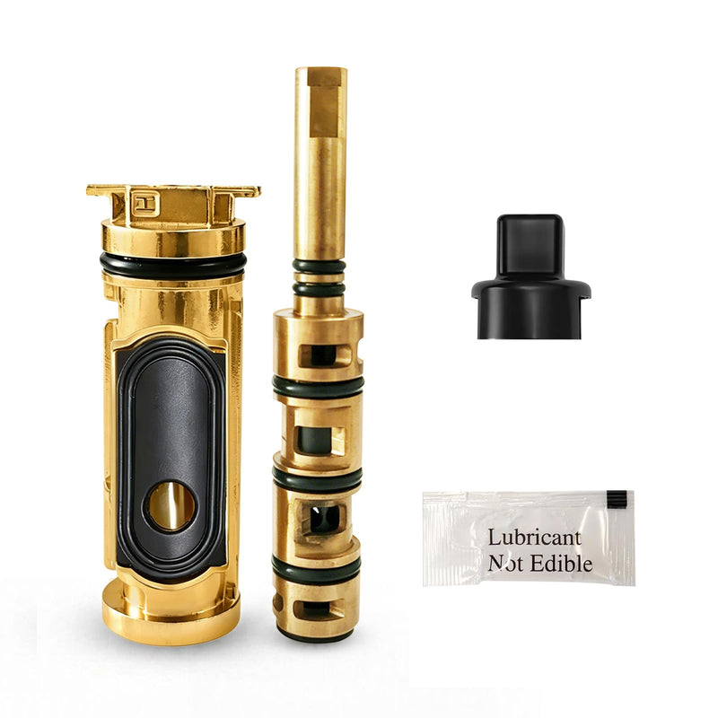 for 1222 Replacement Cartridge Kit Compatible with Moen One-Handle PosiTemp Faucets, Solid Brass, Wall Mount