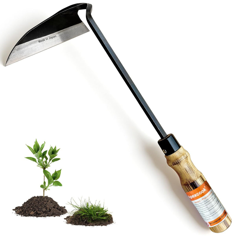 Garden Weeding Hoe, a Professional Handheld Sharp Weeding Tool for Managing Gardens, Gardens, and Farms (Large)