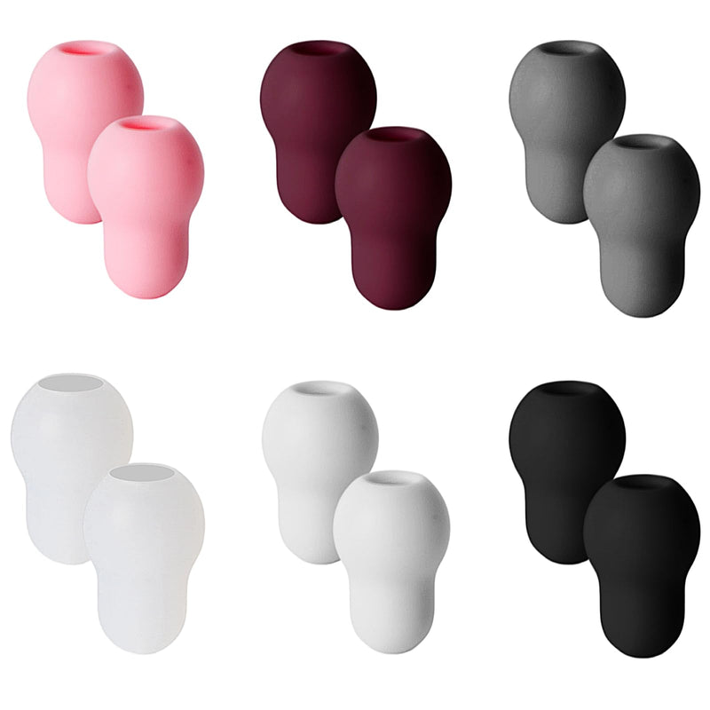 12PCS 2cm Stethoscope Ear Tips Replacement for Littmann Compatible with MDF、ADC、EKO Stethoscopes,Silicone Super Soft Earplug
