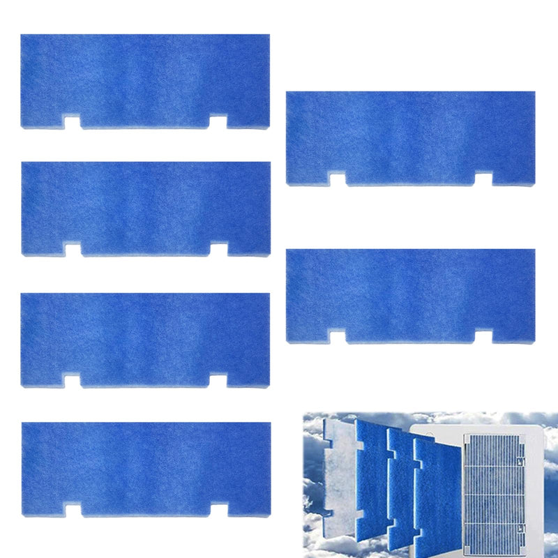 RV Air Filters 7.5"x14" for Dometic AC Grille, 6pcs RV Conditioner Filters