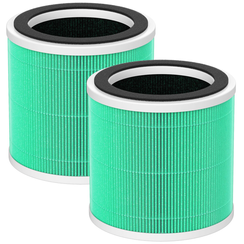 2 Pack PX500 Toxin Absorber Replacement Filter Compatible with Purivortex PX500 Air Purifier, 3-in-1 PX500 Air Filter, Green