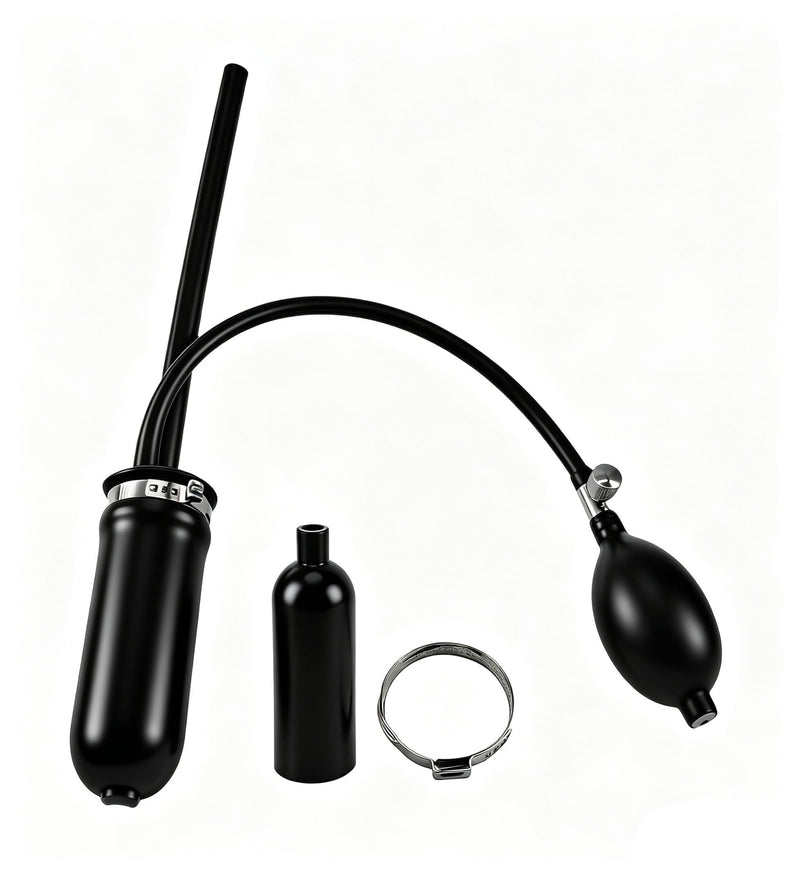 Universal Easy Intake Adapter for Smoke Machine Automotive,Functions as Bladder, Inflatable Plug, and Smoke Diffuser for Water Leak Testin