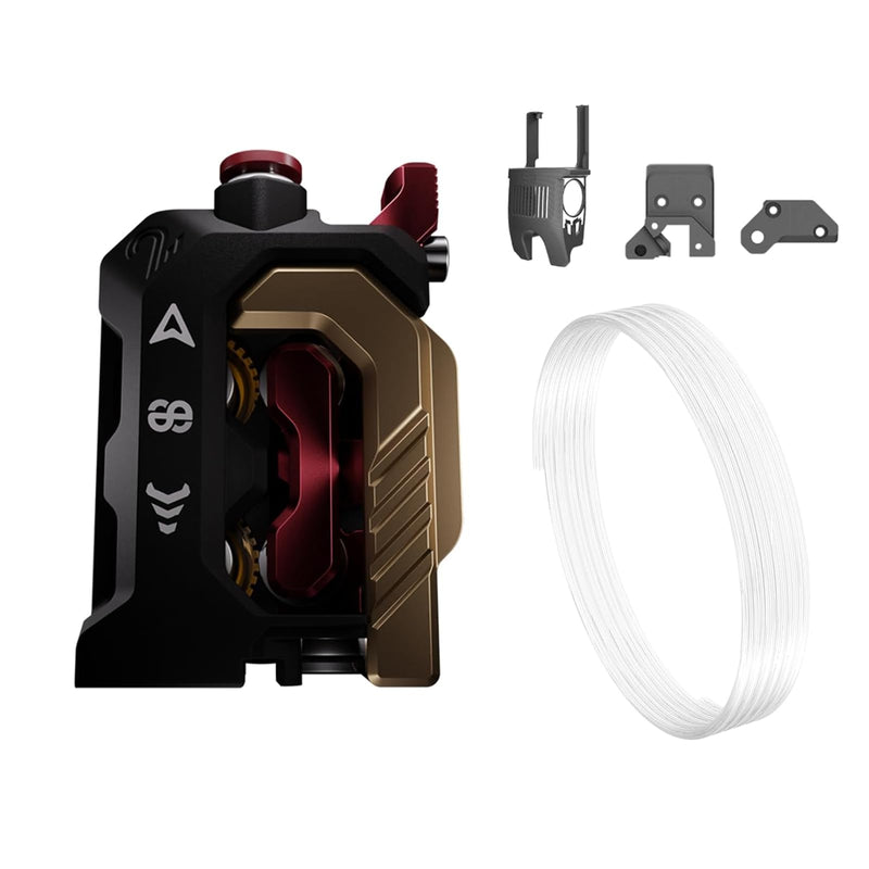 Upgrade for Phaetus DXC2 Extruder for Crealty K2 Series: Dual Gear Drive Helical Engagement Magntic Snap Structure Extrusion Replacement - Ensure Smooth Printing 3D Printer Accessories